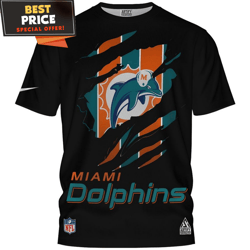 Miami Dolphins Dynamic Logo Graphic Tshirt, Miami Dolphins Gift undefined Best Personalized Gift undefined Unique Gifts Idea