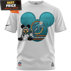 Miami Dolphins Mickey Disney Player Tshirt, Miami Dolphins Gift undefined Best Personalized Gift undefined Unique Gifts Idea