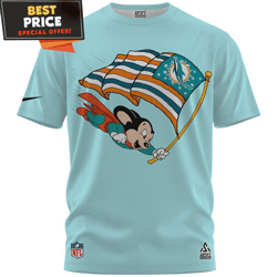 Miami Dolphins Super Mickey Miami Flag Tshirt, Nfl Dolphins Gifts undefined Best Personalized Gift undefined Unique Gifts Idea