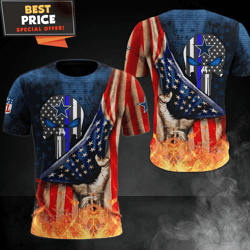 NFL Dallas Cowboys American Flag 3D TShirt, Best Dallas Cowboys Gifts  Best Personalized Gift  Unique Gifts Idea