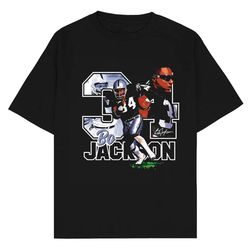 Bo Jackson 34 Las Vegas Raiders Unisex,NFL shirt, Super Bowl shirt, Sport shirt, Shirt NFL, Superbowl