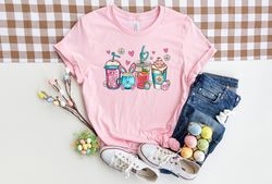 Easter Coffee Shirt,Easter Shirt,Matching Easter Shirt,Easter Day,Easter Bunny Shirt, Family Easter Shirt,Funny Easter S