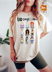 God Says Im Beautiful Enough Shirt, Bible Verse Shirt, Faith Shirt, Princess Shirt, Princesses Shirt, Christian Shirt, R