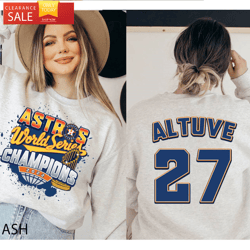 Astros World Series Champions 2022 Shirt, Altuve Astros Shirt, Gifts for Houston Astros Fans  Happy Place for Music Love