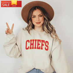 Chiefs Sweatshirt Kansas City Chiefs Pullover  Happy Place for Music Lovers