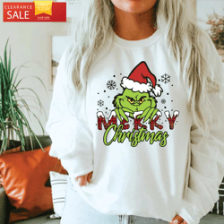 Christmas Shirts Grinch, Grinch Long Sleeve T Shirt, Christmas Gift Ideas  Happy Place for Music Lovers