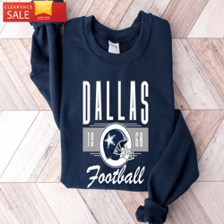 Dallas Cowboys American Football Retro 90s Sweatshirt  Happy Place for Music Lovers