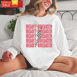 Heart Breaker Valentines Day Tees Funny Valentines Gifts for Her  Happy Place for Music Lovers