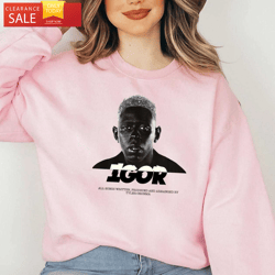 Igor Tour Merch Tyler The Creator Pink Shirt Gift for Fans  Happy Place for Music Lovers