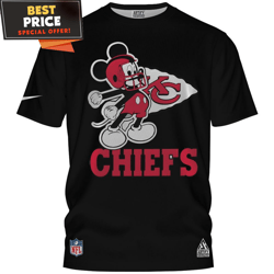 Kansas City Chiefs Mickey Player Tshirt, Chiefs Holiday Gifts undefined Best Personalized Gift undefined Unique Gifts Idea