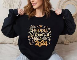 New Year Crew  Sweatshirt, New Years Eve Party , Hello  Sweatshirt,Happy New year shirt, Valentine shirt, T-shirt