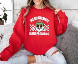 Christmas Math Teacher Sweatshirt, Retro Christmas ,Happy New year shirt, Valentine shirt, T-shirt
