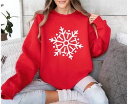 Christmas Snowflake Sweatshirt, Christmas Matching Unisex ,Happy New year shirt, Valentine shirt, T-shirt