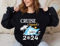 Custom Cruise Squad  Sweatshirt, Cruise Squad ,Happy New year shirt, Valentine shirt, T-shirt