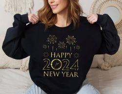Happy New Year  Sweatshirt, New Years Eve Party ,Happy New year shirt, Valentine shirt, T-shirt