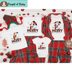 Disney Merry Christmas Shirt, Disney Family Shirts, Disney Holiday Shirt, Disney Christmas Pajamas, Matching Disney Shir