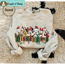 Disneyland Christmas Shirt, Mickey Minnie And Friends Christmas Shirt, Vintage Disney Christmas Shirt, Disney Matching C
