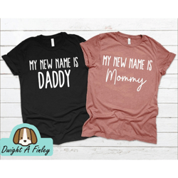 mom and dad matching shirt mom shirt coming shirt baby shower gift for mom new mom gift set pregnancy shirts OK
