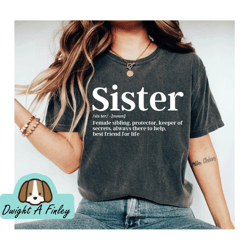 Sister Shirt, Funny Sister Shirt, Sister Gift, Sister Birthday Gift, BFF Sister Gift, Shirt For Sister, Best Friend Shir