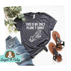 This Is My Only Plane TShirt Plain TShirt Funny Wood Working Hand Plane Wood Planner Fathers Day Family Mens Ladies Wome