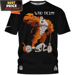 Cincinnati Bengals Who Dey Victory Mascot Graphic Tshirt, Bengals Gifts undefined Best Personalized Gift undefined Unique Gifts Idea