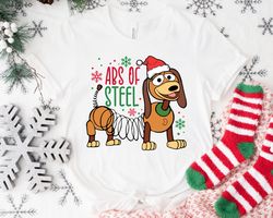 ABOf Steel Slinky Dog Merry ChristmaToy Story Shirt Family Matching Walt Disney ,Tshirt, shirt gift, Sport shirt