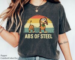 AbOf Steel Toy Story DOG Slinky Vintage Retro Shirt Matching Family Shirt Great ,Tshirt, shirt gift, Sport shirt