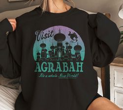 Aladdin Visit Agrabah ItA Whole New World Gradient Shirt Walt Disney World Shirt,Tshirt, shirt gift, Sport shirt