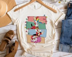 Alice In Wonderland Santa Hat Vintage XmaLight Merry ChristmaShirt Family Matchi,Tshirt, shirt gift, Sport shirt