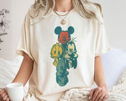 Classic Mickey Goofy Donald Pluto Shirt Family Matching Walt Disney World Shirt ,Tshirt, shirt gift, Sport shirt