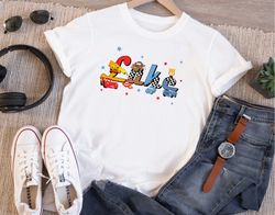 Custom Name CarLuke Birthday Group Matching Shirt Family Matching Walt Disney Wo,Tshirt, shirt gift, Sport shirt