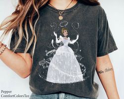Disney Cinderella Cinderella Ball Gown Transformation Shirt Walt Disney World Sh,Tshirt, shirt gift, Sport shirt