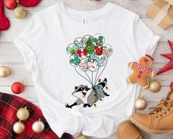 Disney XmaMeeko ChristmaLight Mickey Ear Balloon Shirt Family Matching Walt Disn,Tshirt, shirt gift, Sport shirt