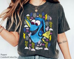 Dory Just Keep Swimming Watercolor Shirt Finding Nemo Walt Disney World Shirt Gi,Tshirt, shirt gift, Sport shirt
