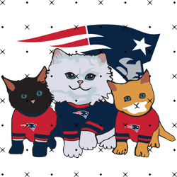 New England Patriots Cat Svg, Nfl svg, NFL sport, NFL Sport svg, Sport NFL svg, Sport svg