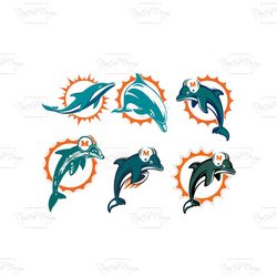 Miami Dolphins Bundle Svg, Miami Dolphins Svg, Sport Svg, Nfl Svg, Dolphins Svg, Dolphins Team, Super Bowl Svg, Football