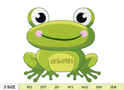 Frog Embroidery Designs