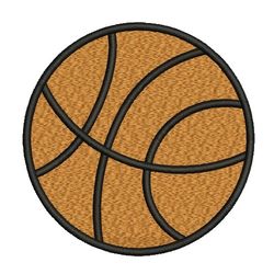Basketball Embroidery Design Files Instant Download