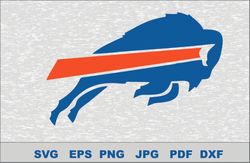 Buffalo Bills Svg Dxf Logo Silhouette Vector