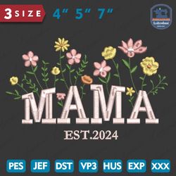 Praying Mama Embroidery Designs, Mother Day Machine Embroidery Designs