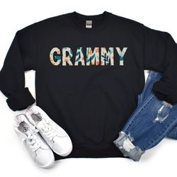 Grammy Sweatshirt, Grammy Gifts, Grandma Sweatshirt, Grammy Shirt, Grammy Gift, Gift for Grammy, Flower Sweatshirt, Flor