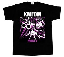 Kmfdm Money New Black Shortlong Sleeve T-Shirt