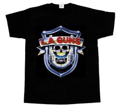 La Guns - L.A. Guns No Mercy Tour 1988 Metal Short Long Sleeve Black T-Shirt