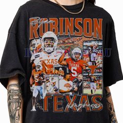 Bijan Robinson Vintage 90s Graphic Shirt, Bijan Robinson Sweatshirt, Bijan Robinson Graphic American Football Tees