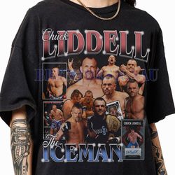 Chuck Liddell Vintage 90s Graphic Shirt, Chuck Liddell Sweatshirt, American Mixed Martial Artist Tees Unisex T-Shirt