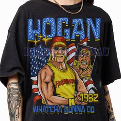 Hulk Hogan Vintage 90s Graphic TShirt, Hulk Hogan Sweatshirt, American Professional Wrestler Graphic Tees Unisex T-Shirt