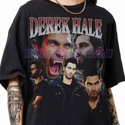 Limited Derek Hale Vintage 90s Graphic T-Shirt, Derek Hale Sweatshirt, Derek Hale Classic Retro Tees Unisex T-Shirt