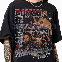 Limited Roman Reigns Vintage 90s Graphic T-Shirt, Roman Reigns Sweatshirt, Roman Reigns Graphic Tees Unisex T-Shirt