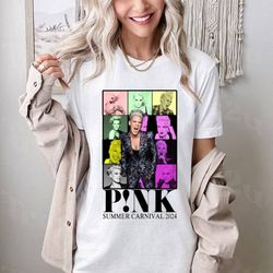 P!nk Summer 2024 Shirt, Trustfall Album Sweatshirt, Pink Singer Tour Hoodie, Gift For Fan