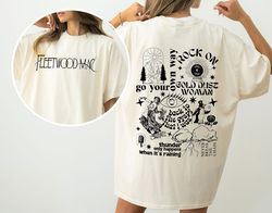Vintage Fleetwood Mac Tour Merchandise Shirt, Music Memorabilia Shirt, Rock Band Shirt, Retro Concert Tee, Stevie Nicks